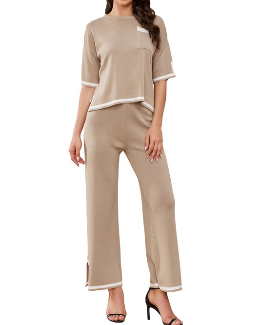 Conjunto de Suéter sin Mangas para Mujer