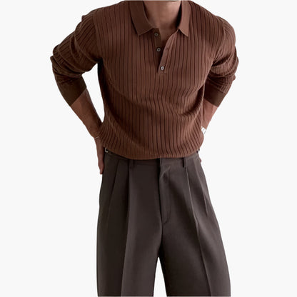 Sweater Marbella Hombre – Estilo Old Money y Elegancia Casual