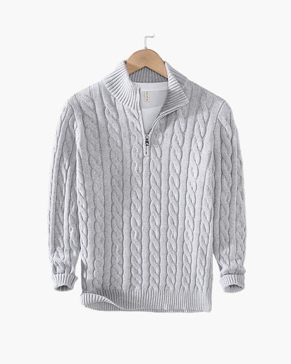 Suéter George Hombre – Comodidad y Estilo con Cremallera