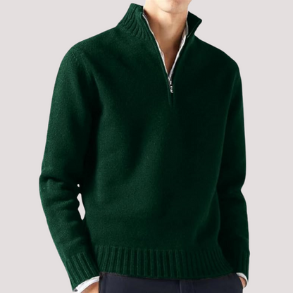 Jersey de Punto Cuello Alto – Moda Otoño Invierno