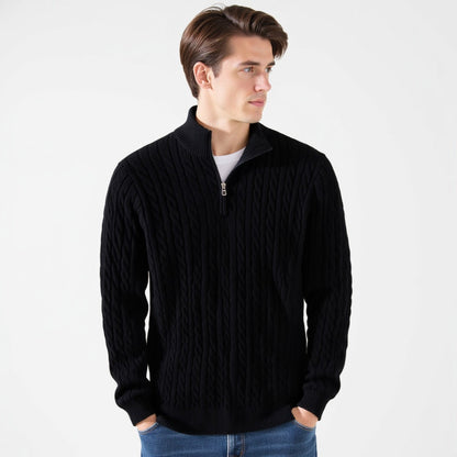 Suéter George Hombre – Comodidad y Estilo con Cremallera