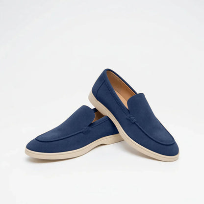 Mocasines de Terciopelo Hombre – Estilo Old Money Mónaco
