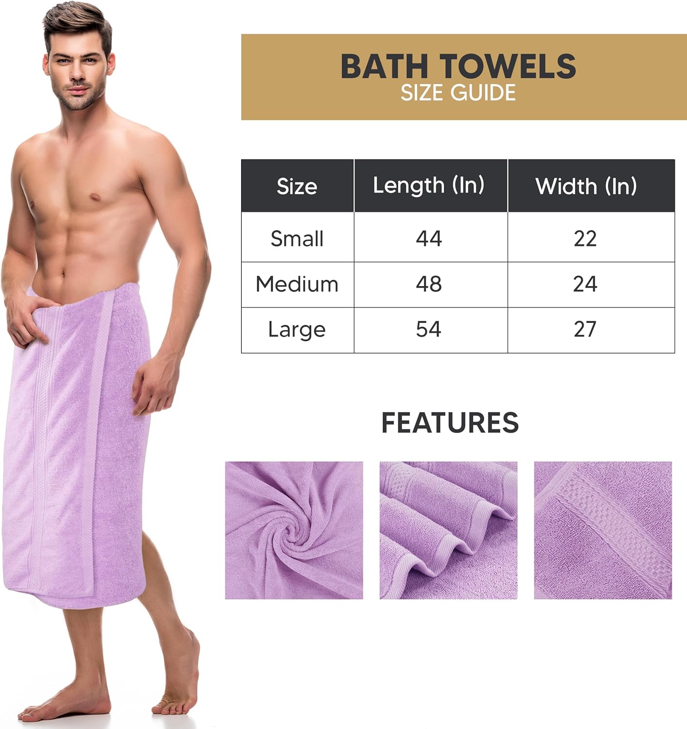Toallas Utopia -  Juego de 10 Toallas de Baño Premium