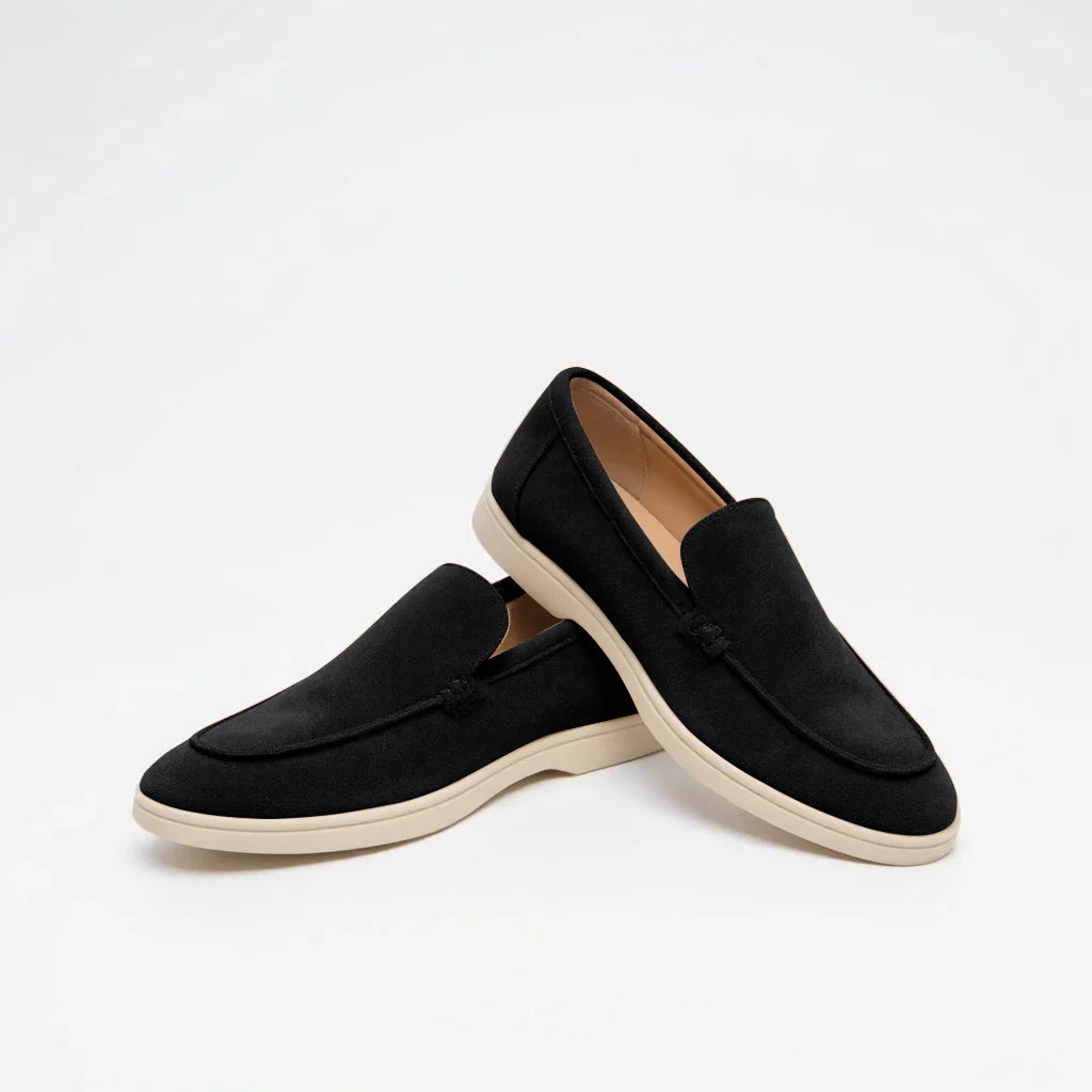Mocasines de Terciopelo Hombre – Estilo Old Money Mónaco
