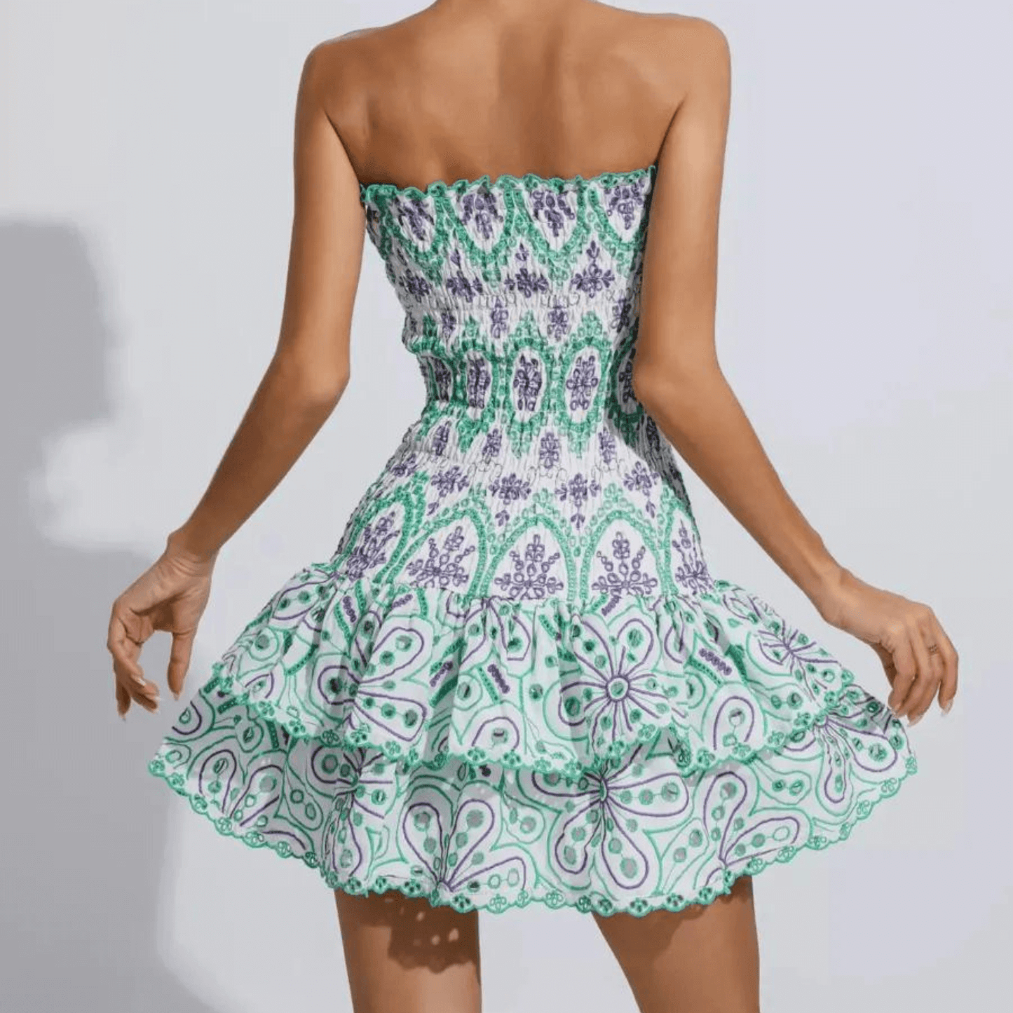 Vestido de Verano Musgo – Moda Femenina Casual y Sofisticada