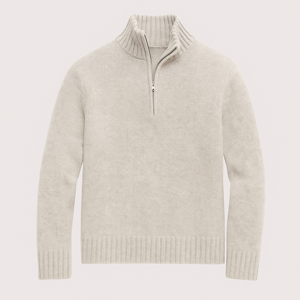 Jersey de Punto Cuello Alto – Moda Otoño Invierno