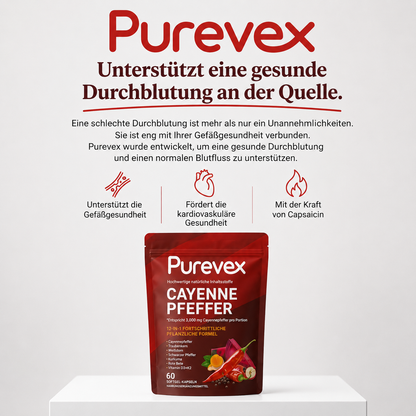 Purevex Cayennepfeffer-Kapseln
