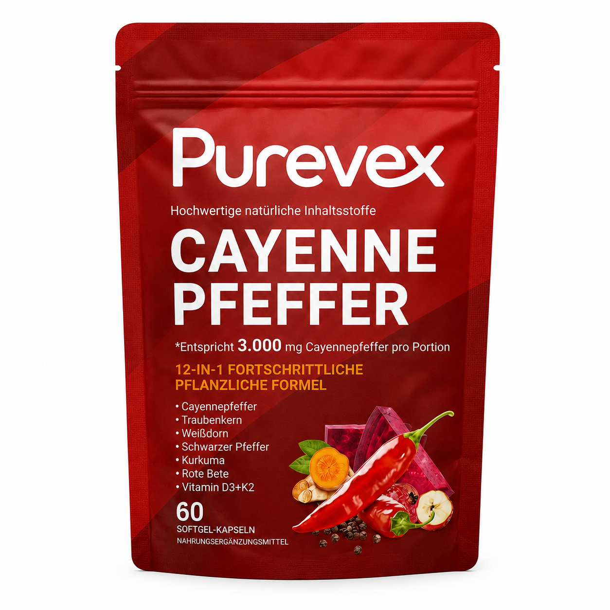 Purevex Cayenne-Pfeffer-Kapseln