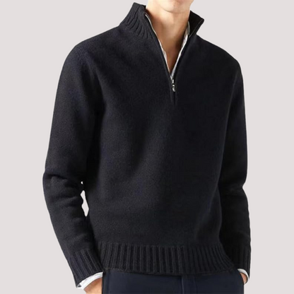 Jersey de Punto Cuello Alto – Moda Otoño Invierno
