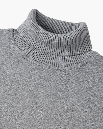 Suéter Cuello Alto Hombre – Lana Merino Suave y Cálida