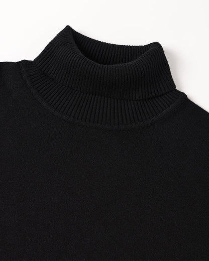 Suéter Cuello Alto Hombre – Lana Merino Suave y Cálida