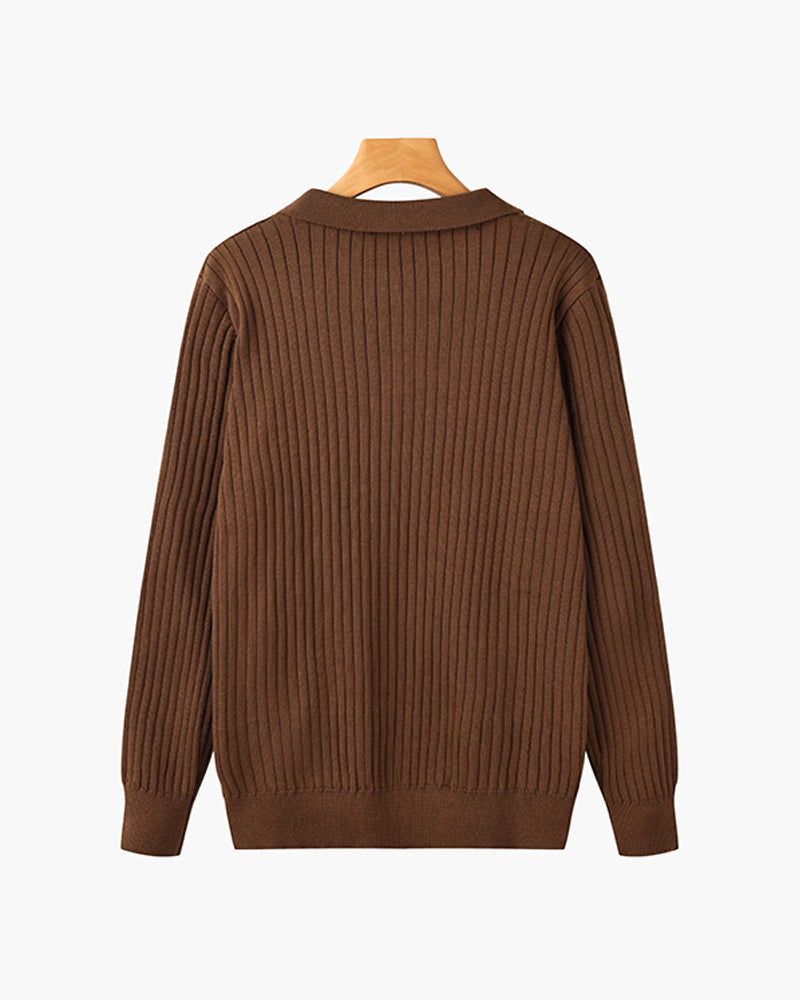 Sweater Marbella Hombre – Estilo Old Money y Elegancia Casual