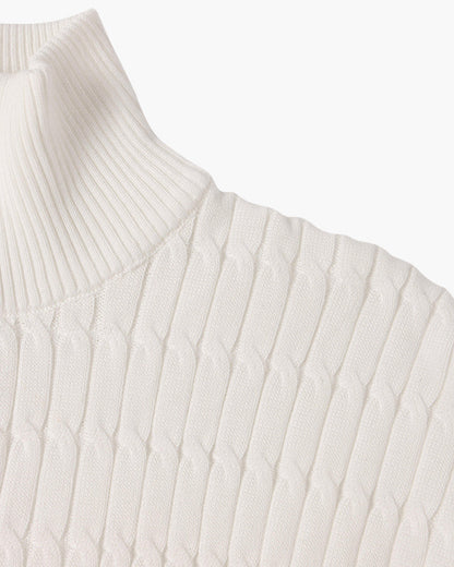 Suéter Elegante con Medio Cierre – Ropa de Hombre