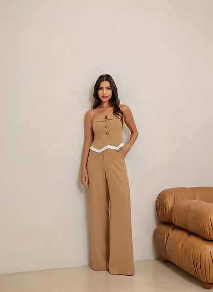 Conjunto de Moda Larissa Mujer – Estilo Elegante y Moderno